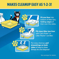 Jonny Cat Litter Box Liners Heavy Duty - Jumbo / 5 Count (Pack of 6) - image 2