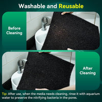 Borlech Aquarium Bio Filter Sponge Pad - 18.5"x18.5"x1.6" (20PPI) 1 PACK - image 3