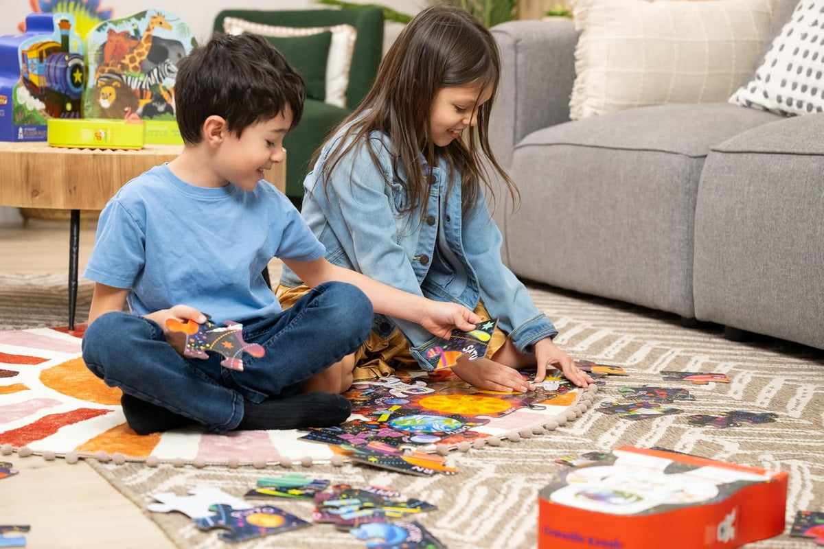 Crocodile Creek 36-Piece Jigsaw Floor Puzzle - Space Explorer - image 3