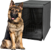 Friends Forever Metal Dog Crate Cover - 48.75"L x 30.75"W x 32.5"H