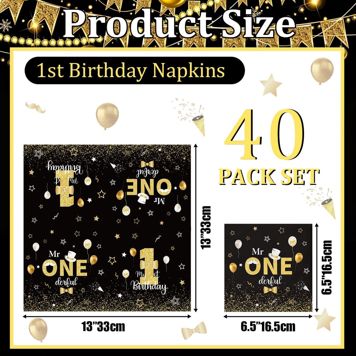 100Pcs Butterfly Napkins, Fairy Napkin - Mr Onederful - image 2