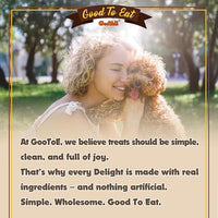 Gootoe Chicken Fillet Jerky Dog Treats 1 lb, All Natural, Grain-Free, High-Protein, Low Fat, Healthy & Easily Digestible