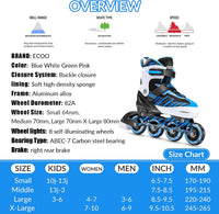 Adjustable Inline Skates for Kids Ages 4-12 – Fun for Kids & Family - Blue / Medium-Big Kids（13j-3 US） - image 4