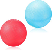 Civaner 2 Pack 5 Inch Dodgeball Balls Red & Blue Playground Balls – Fun for Kids & Family