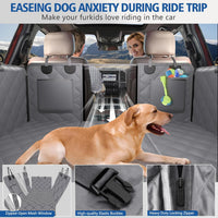 Back Seat Extender for Dogs - XL - for Full Size Crew Cab Truck / Full Size SUV / Grey - image 4