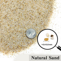 5 lbs Aquarium Sand, Beige Fish Tank Sand - Beige / 10 LB - image 2