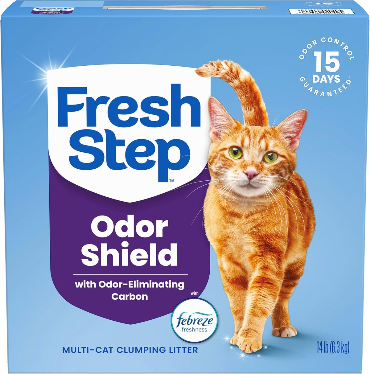 Fresh Step Odor Shield Multi Cat Clumping Cat Litter - Multi-Cat / 14 lb (Pack of 1)