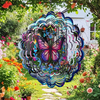 Cawalap Wind Spinners Outdoor Butterfly - Butterfly / 12 Inch - image 2
