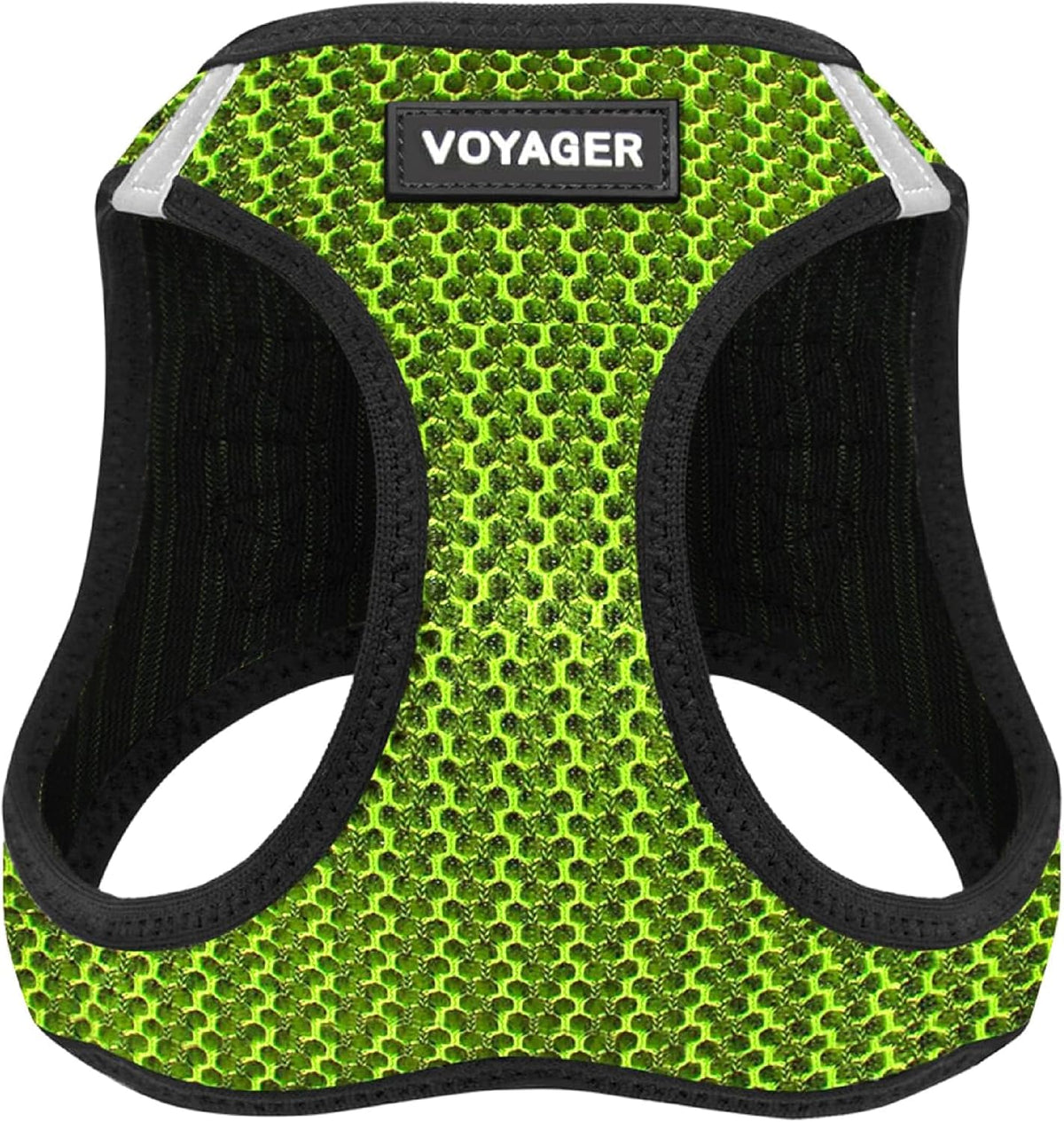 Voyager Step-in Air Dog Vest Harness - Lime Green 2-Tone / XL (Chest: 20.5 - 23")