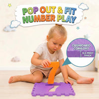 Hopscotch Playmat Foam Interlocking Puzzle Floor Mat - image 3