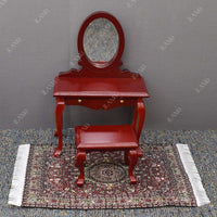 iLAND Miniature Dollhouse Accessories of Carpet for Dollhouse - 2pcs Love - image 4