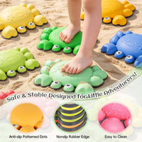 TOPNEW crab balance stepping stones for kids in bright colors, set of 6 - view 19