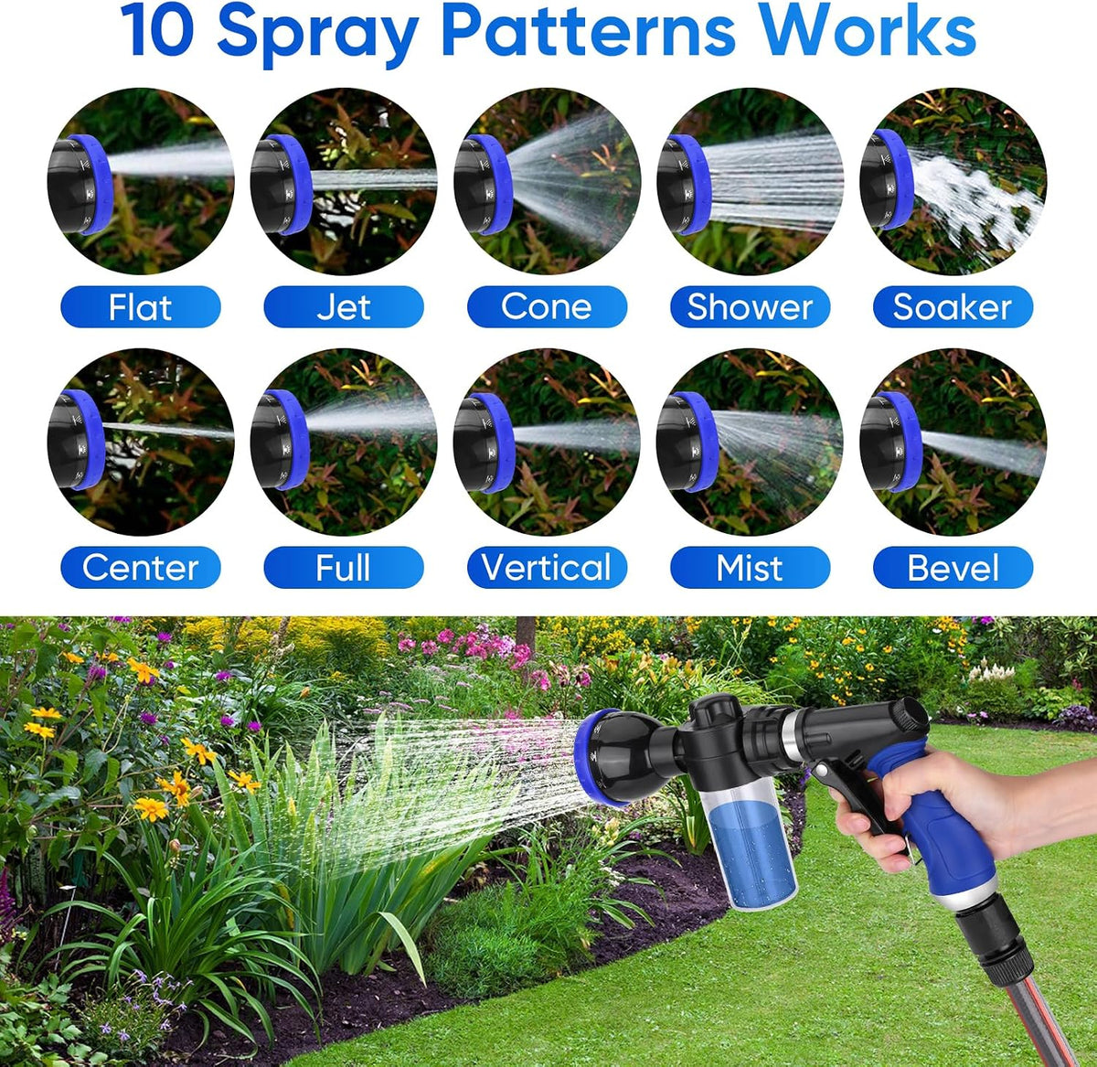 Dog Shower Attachment Water Hose Nozzle Sprayer Set – Essentials for Dogs - Pet Bathing Sprayer Kit - image 4
