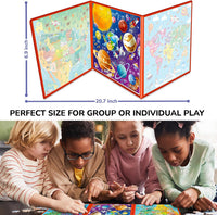 Magnetic Puzzles for Toddlers 3-5 - 3. Maps 36 Pcs Magnetic Puzzles - image 3