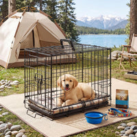 Sweetcrispy 36 Inch Dog Crate, Medium Dog Cage - Single Door / 18.0"L x 12.0"W x 14.0"H - image 4