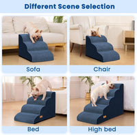 Dog Stairs for Small Dogs & Cats - Blue / 3 - image 4