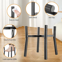 PROERR Lifted Dog Bowl Stand, Without Bowls - Middle-HIGH-10IN - image 3