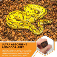 ReptiChip Reptile Substrate Coconut Chip Bedding 72 Quart Compressed - 1 Breeder Block - image 4