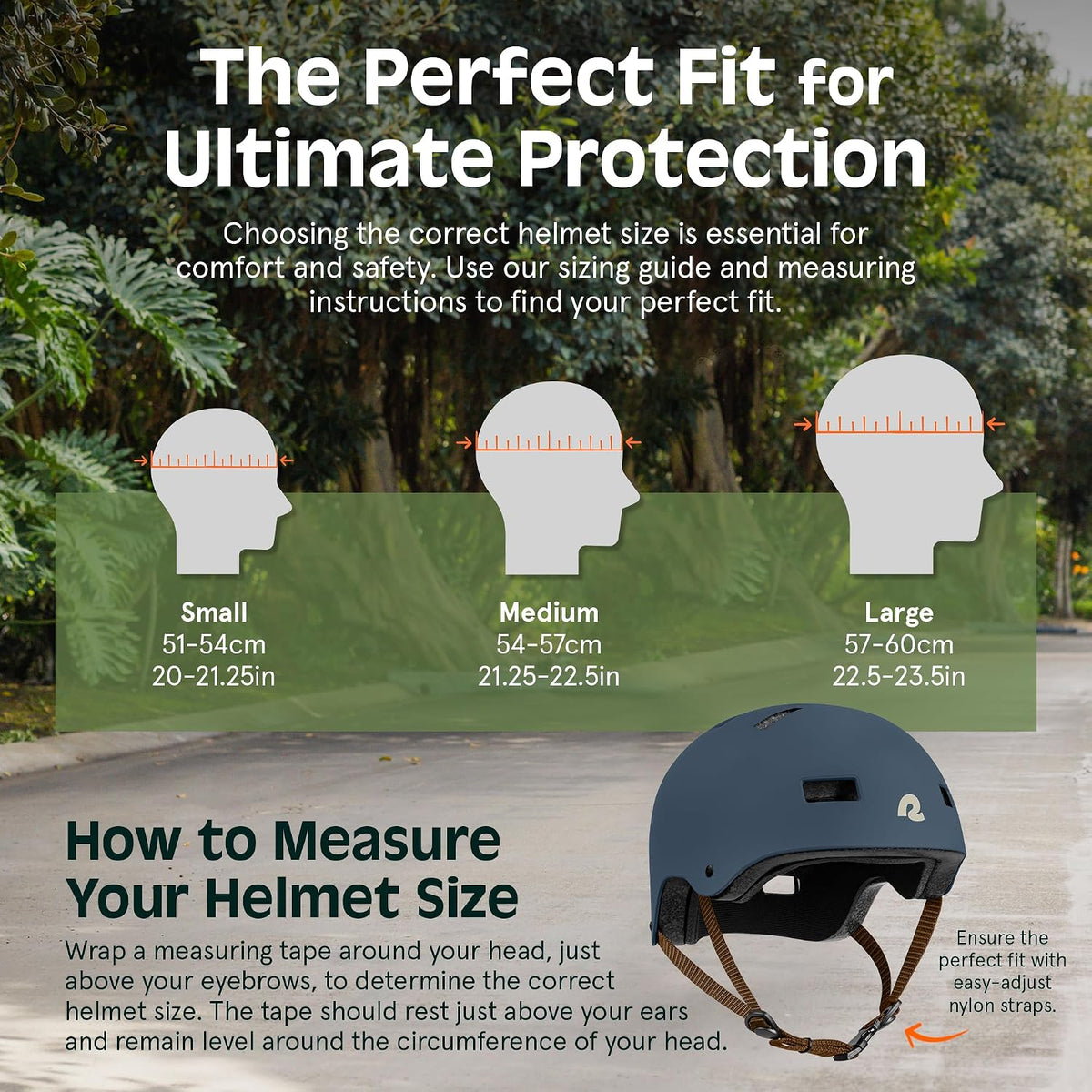 Retrospec Dakota Protective Bike Helmet, Skateboard, Scooter - Matte Navy / Large - image 4