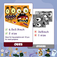 36 Sheets Stickers for Kids, Cute Stickers Pack for Scrapbook - Halloween - image 4