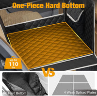 Large Dog Car Seat, Back Seat Extender for Pets with Hard Bottom – Essentials for Dogs - L - image 2