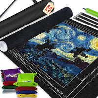 Napzy Puzzle Mat Roll Up 3000pcs - Black, 1000-2000pcs