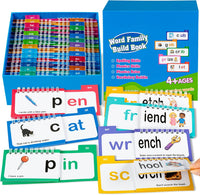 Alened addition and subtraction flash cards with rings and dry-erase markers