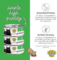 Dr. Elsey's cleanprotein Duck & Turkey Recipe Wet Cat Food (Case of 24), 2.75 oz Canned Food