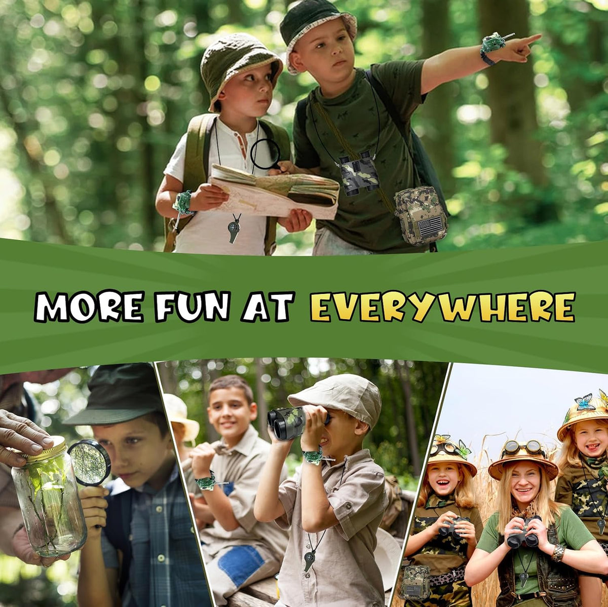 Walkie Talkies Watch, Spy Kids Toys for Boys 8-12 - Explorer Set - image 3