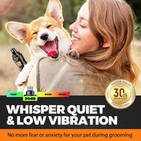 Whisper Quiet Dog Nail Grinder Safe & Stress-Free for Sensitive Dogs - Black - image 2