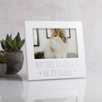 Pearhead Forever Loved Pet Keepsake Photo Frame - Pawprint On My Heart Frame - image 2