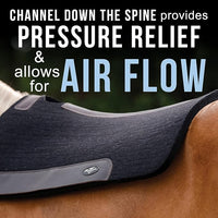 Professional's Choice 100% Steam-Pressed Wool Felt Saddle pad