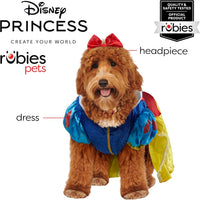Rubies at Party City Disney Princesses: Snow White Pet Costume - X-Large / Snow White - image 4