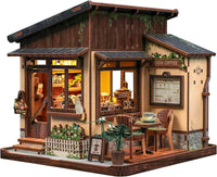 Cutefun Book Nook Kit, Bach Strings Musical Instrument Store - Kissa Coffee