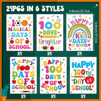 24Pcs Bible Coloring Books Religious Theme DIY Color-in Pages – Fun for Kids & Family - 100th Day of School (White) - image 2