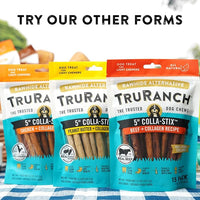 Large Pork Skin Rolls - Chicken-Wrapped Jerky Collagen Rolls - Collagen Chews for Dogs - Real Pork Skin - Rawhide Alternative - Easy to Digest Treat, 1 Bag, 2 Count