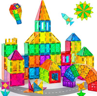 cossy 100 Pcs Magnetic Tiles - 60 Pieces