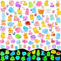 DIYDEC 60PCS Luminous Mini Resin Animals 60 Styles Miniatures Glow - 206pcs mini figures toys