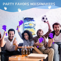 24 royal blue plastic hand clapper noisemakers, 7.5 inches long - view 37