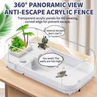 MoonOrange Small Turtle Tank Kit - White (Large Tank) - image 2