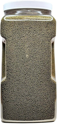 Aquatic Foods Inc. Spirulina Micro .8mm Floating Pellets for African Cichlids, Discus, Guppies, Tetras, Live Bearers, Baby Cichlids, Baby Koi, All Tropical and Pond Fish...8oz Jar