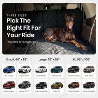4Knines SUV Cargo Liner for Dogs, Fold Down Seats, Black Large – Essentials for Dogs - Camo / Large - image 3