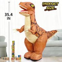 TOPMVP 2.4GHz remote control inflatable dinosaur toy about 35 inches tall - view 3