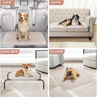MICROCOSMOS Pet Cooling Mat & Sleeping Pad- Breathable Bubble Surface, EZ Clean. Keep Cooling for Pets, Kids and Adults in Summer.(Brown, 48" x 24")