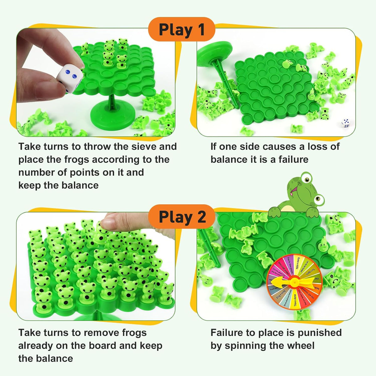 kykake Frog Balance Game Toys - Frog - image 3