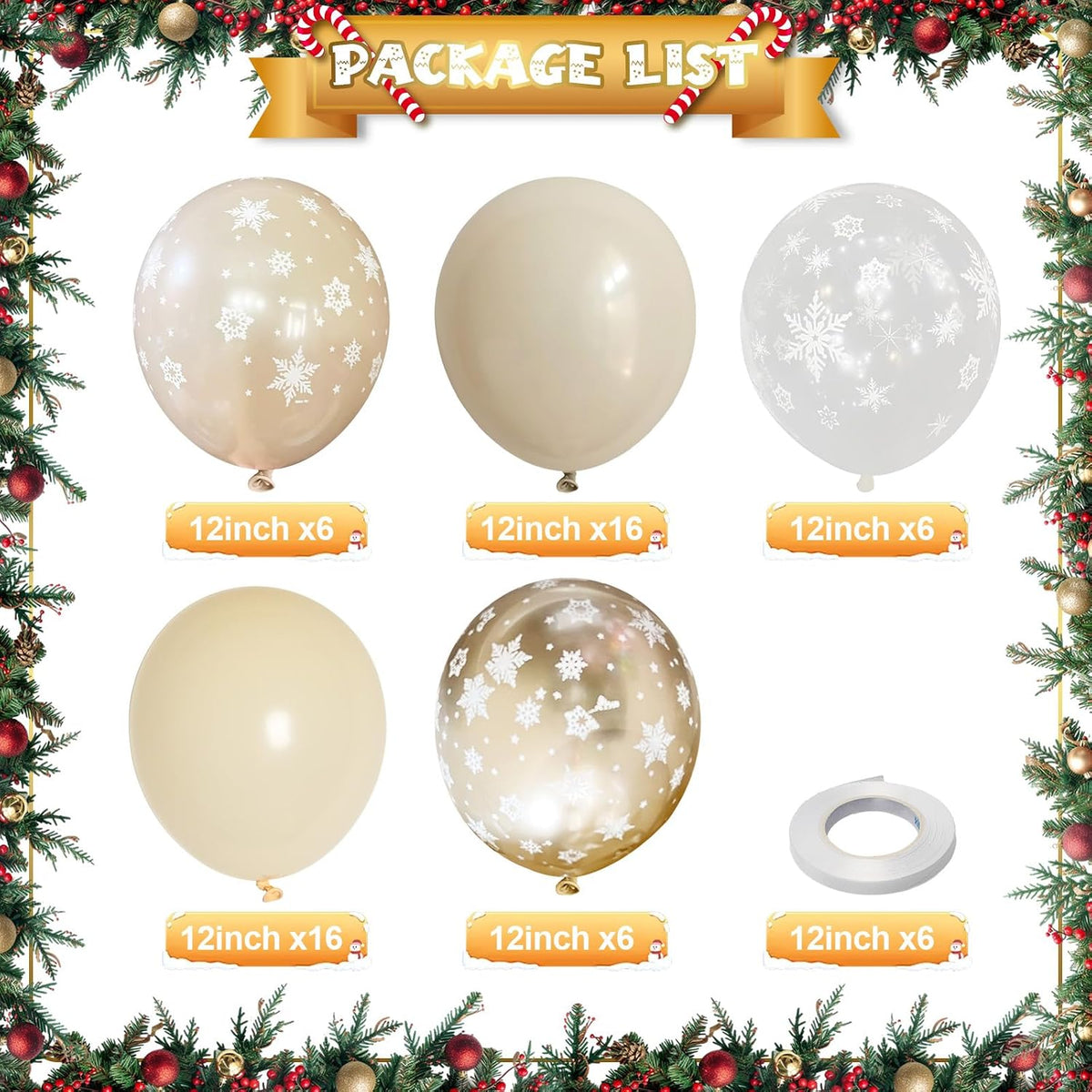 Sage Green Brown Balloons - Beige Gold - image 3
