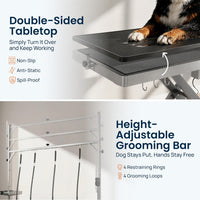 Professional Electric Dog Grooming Table, Heavy Duty - GREY / 60" - image 3
