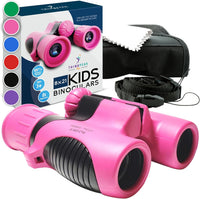 Think Peak Blue Binoculars Science Toy for Kids Ages 3-12 Years - Pink