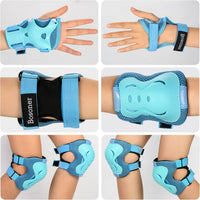 BOSONER knee pads for kids set with elbow pads and wrist guards - view 21