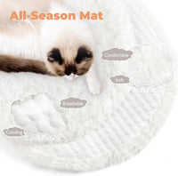 Easyego Modern Cat Tree, 26.3" Aesthetic Wood Cat Tree Tower for Small Cats – Essentials for Cats - White / 39.3'' - image 3